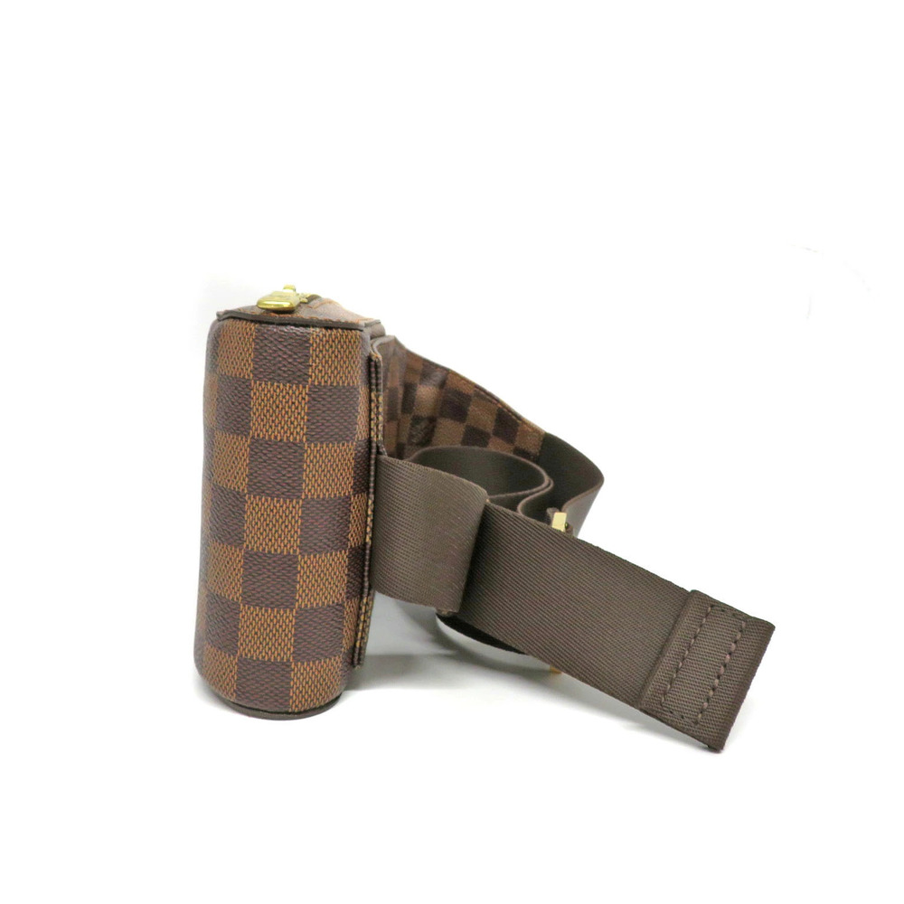 Louis Vuitton Brown Crossbody Bum Bag Body Geronimos Damier Belt Clutch Waist